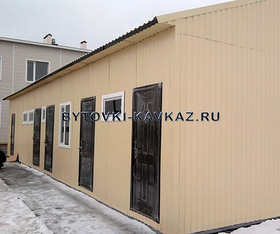 Фотогалерея вагончиков, бытовок, модульных зданий в Пятигорске