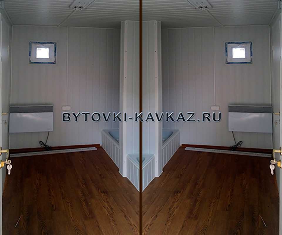 Внутренняя отделка бытовок и модульных зданий