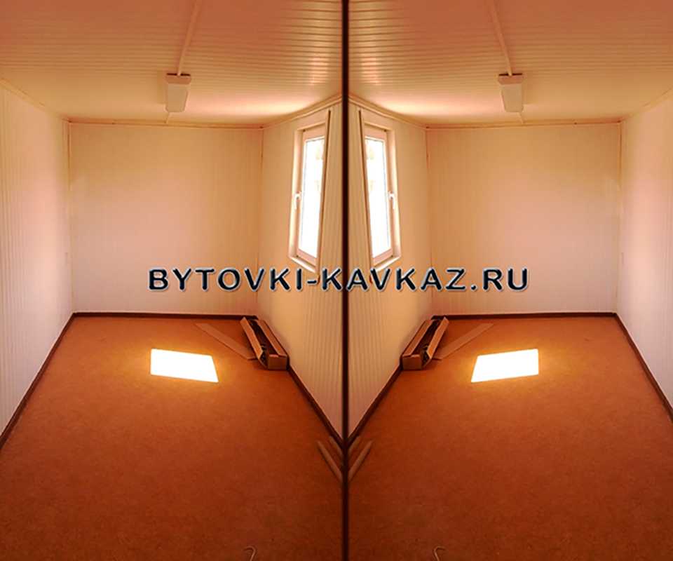 Внутренняя отделка бытовок и модульных зданий