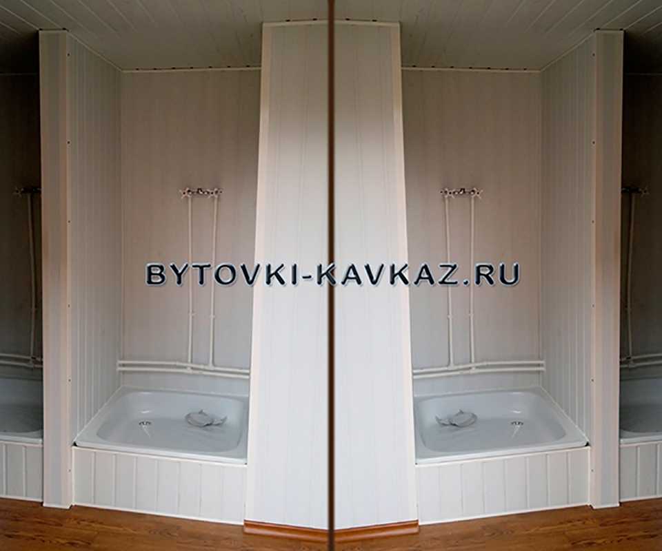 Внутренняя отделка бытовок и модульных зданий