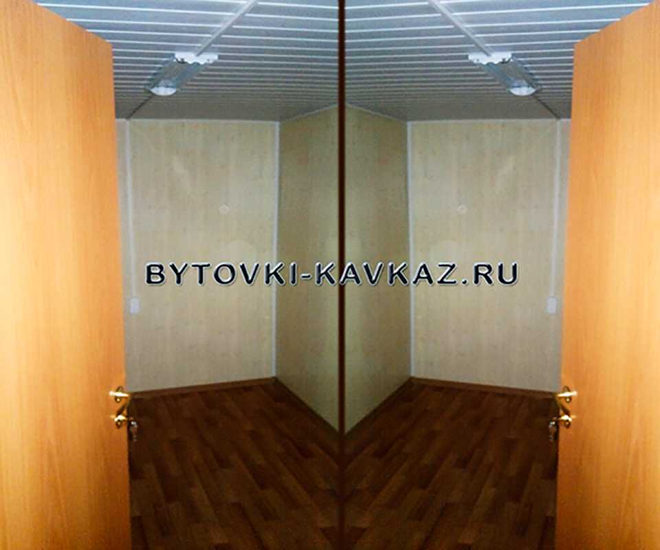 Внутренняя отделка бытовок и модульных зданий